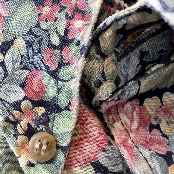 Vintage Tango by Max Raab Shirt Mens Medium floral Camp USA - Picture 13 of 15